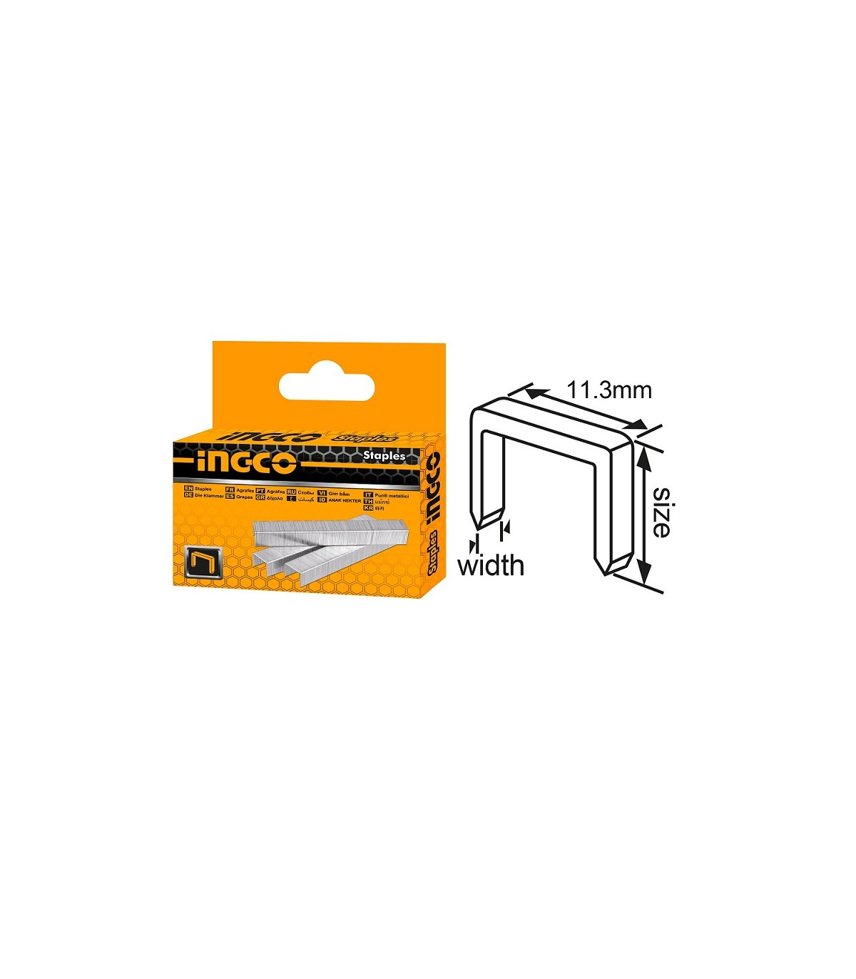 Grapas para HSG1403 1000Unds