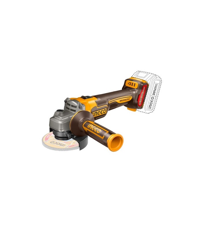 Mini Amoladora Angular LI-ION 20V 900W Ø115mm