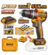 Taladro de Impacto BRUSHLESS Li-ion 20V Cargador + 2 Baterías 2AH