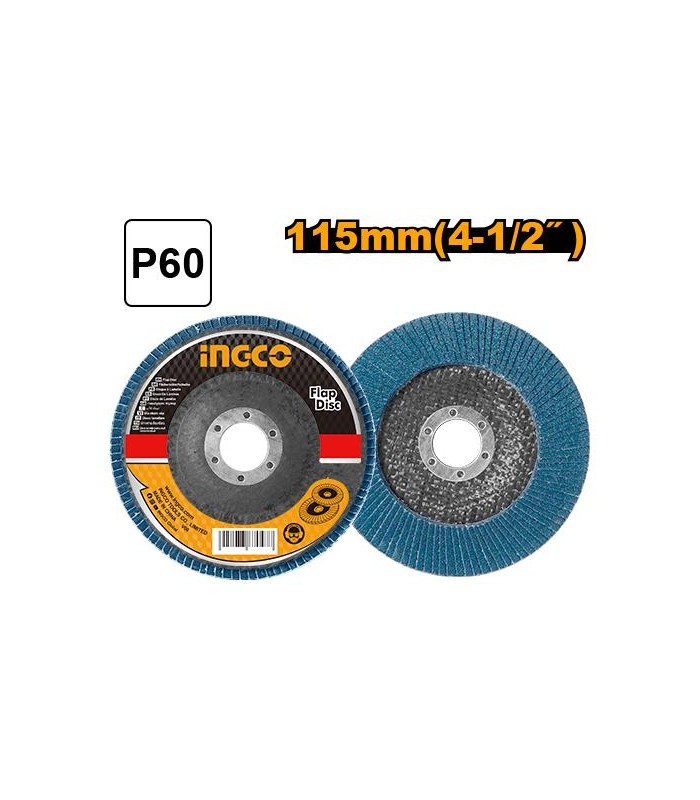 Disco abrasivo laminas zirconio 115mm P60