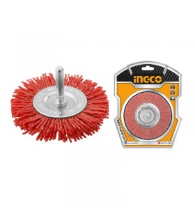 Cepillo Abrasivo plano Nylon 75mm
