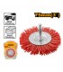 Cepillo Abrasivo plano Nylon 75mm