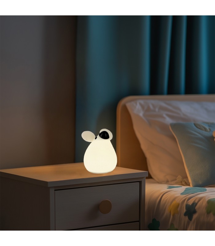 Luz De Noche Recargable MOUSE 3W