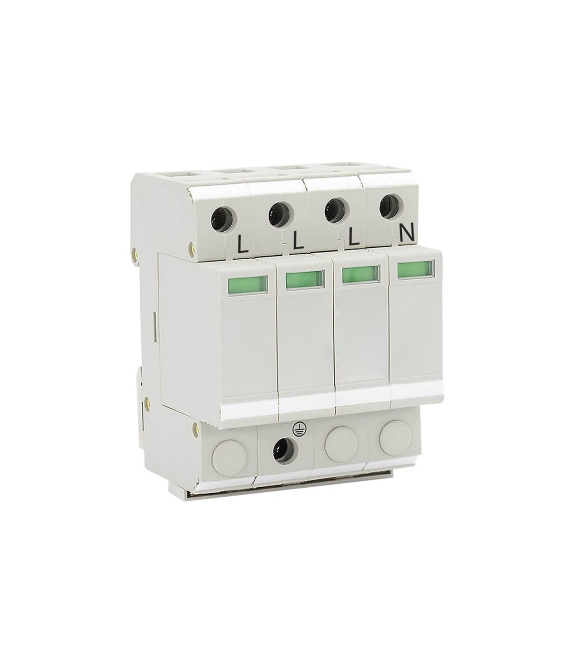 Protector Sobretensiones Transitorias 4P-Clase C-40kA-20kA-2kV