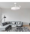 Ventilador WHITE AFAR DC 40W 2448Lm 4 Aspas CCT