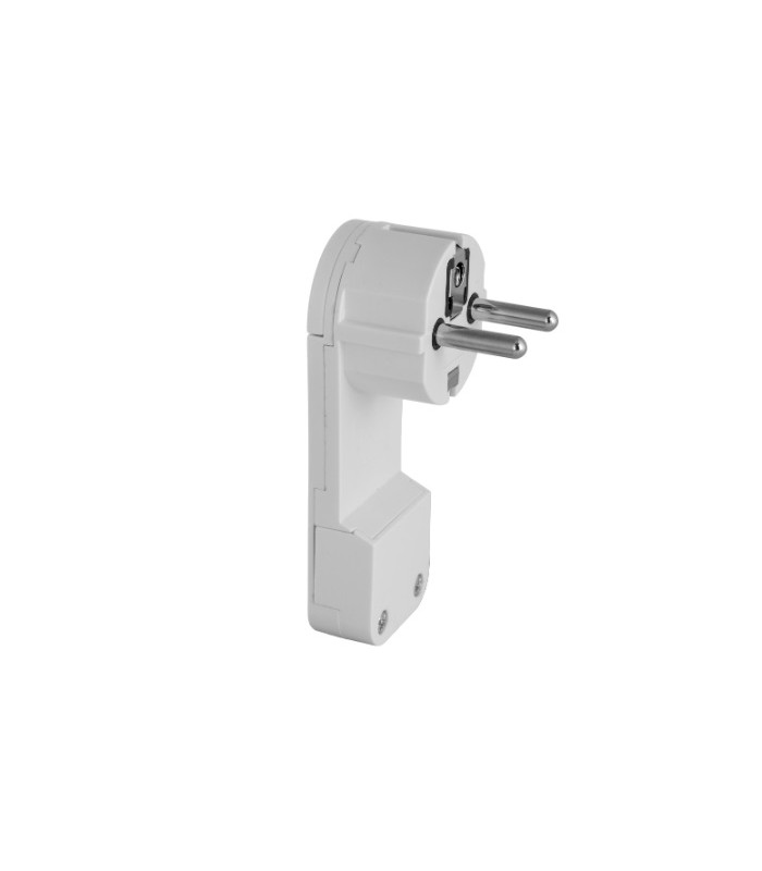 Clavija Trasmueble Schuko 2P+T 16A 250V Blanca