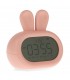 Despertador con Luz De Noche Recargable RABBIT 3W