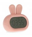 Despertador con Luz De Noche Recargable RABBIT 3W