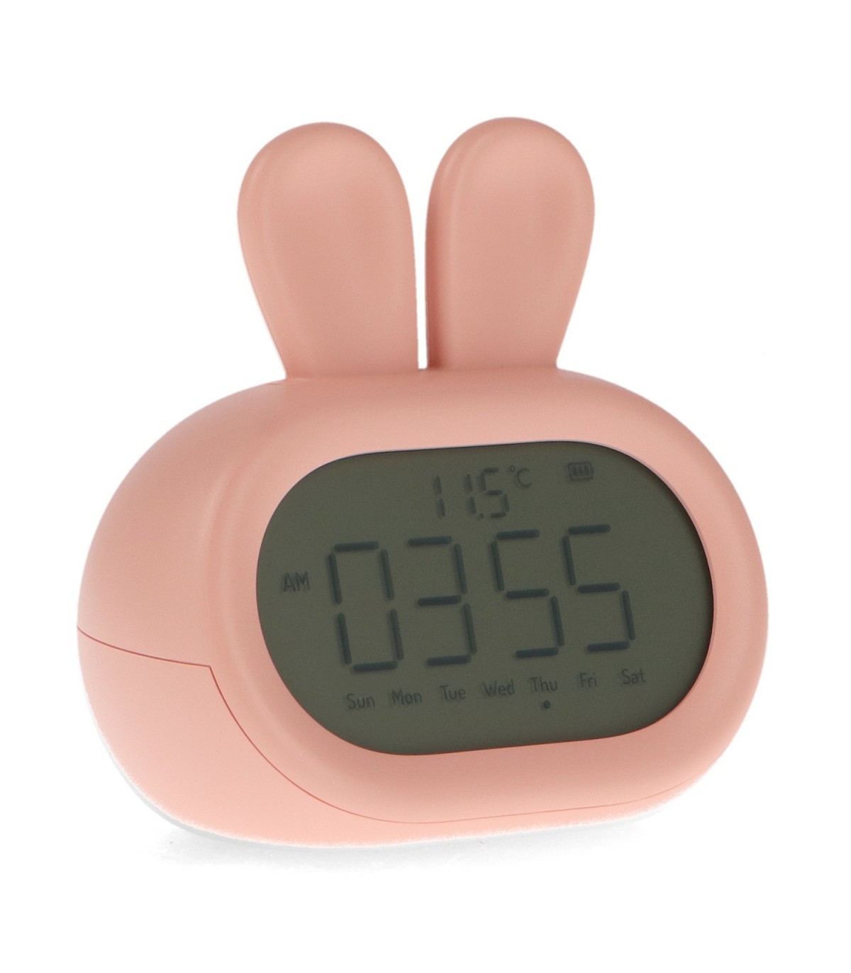 Despertador con Luz De Noche Recargable RABBIT 3W