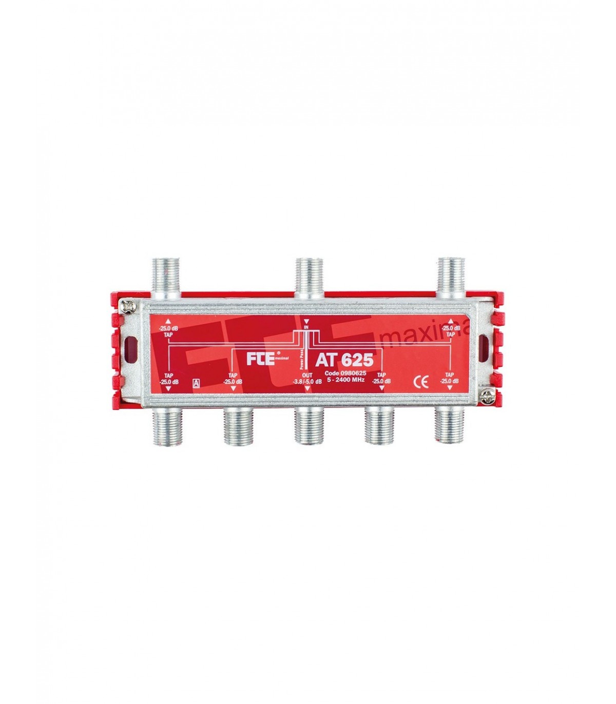 Derivador 5-2400Mhz 6 VIAS 25dB AT625