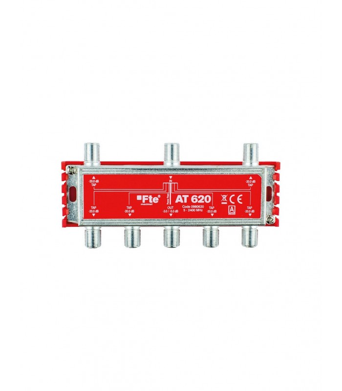 Derivador 5-2400Mhz 6 VIAS 20dB AT620