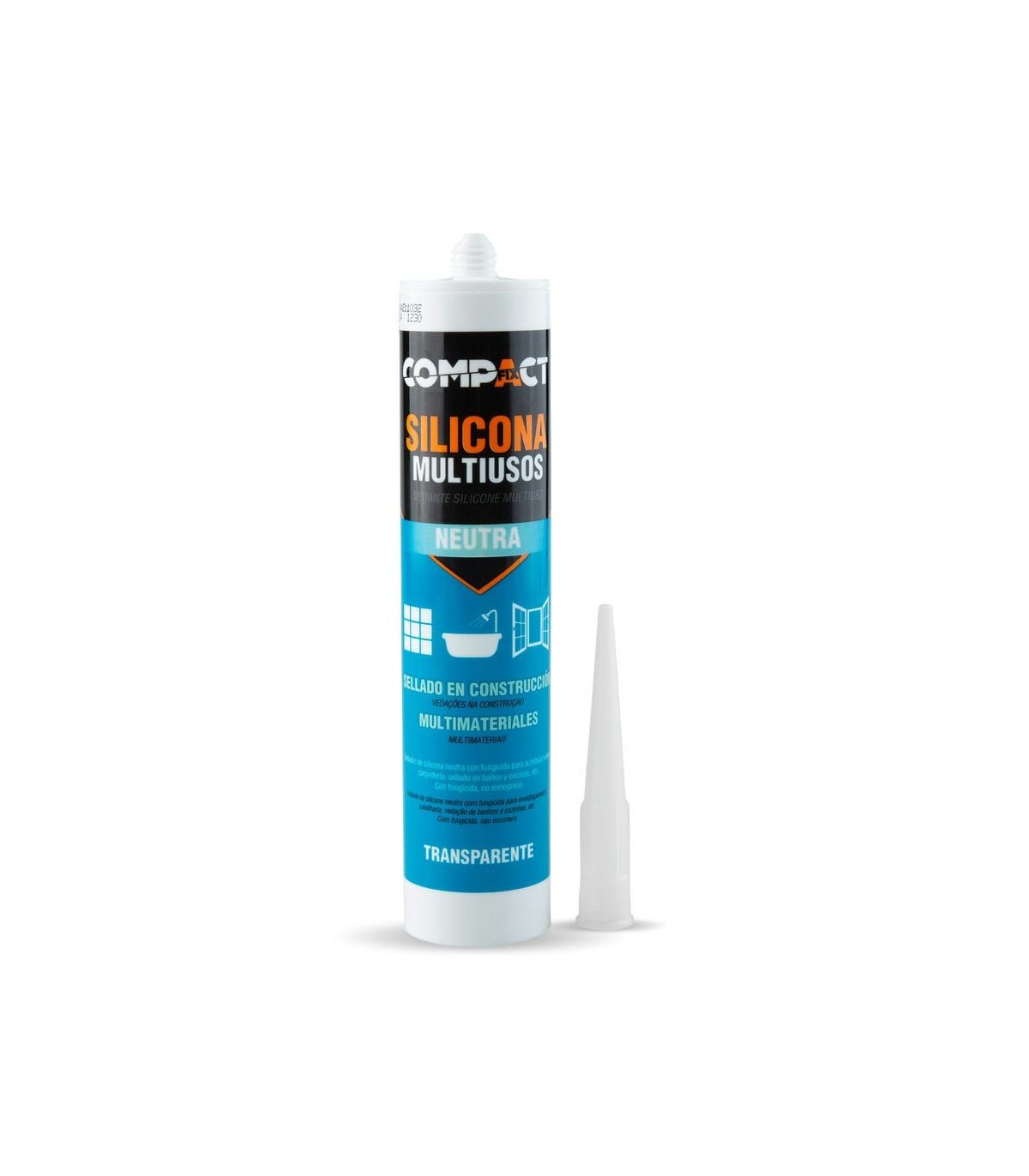 Silicona Neutra Transparente 300ml
