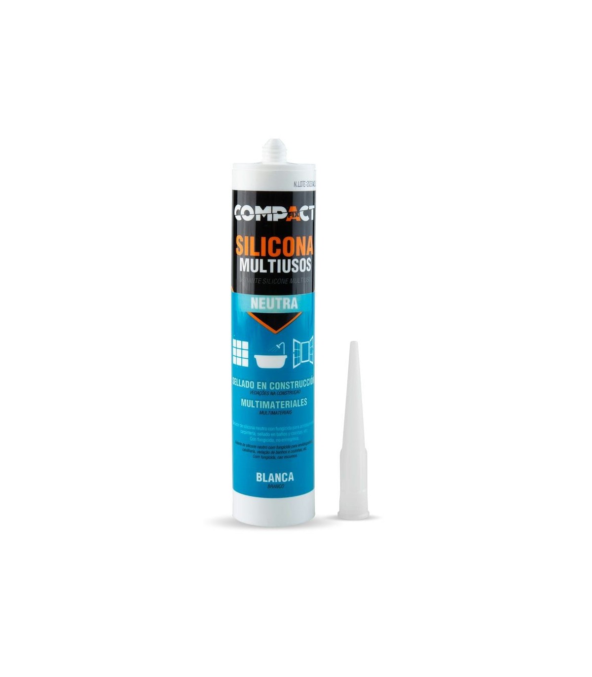 Silicona Neutra Blanco 300ml