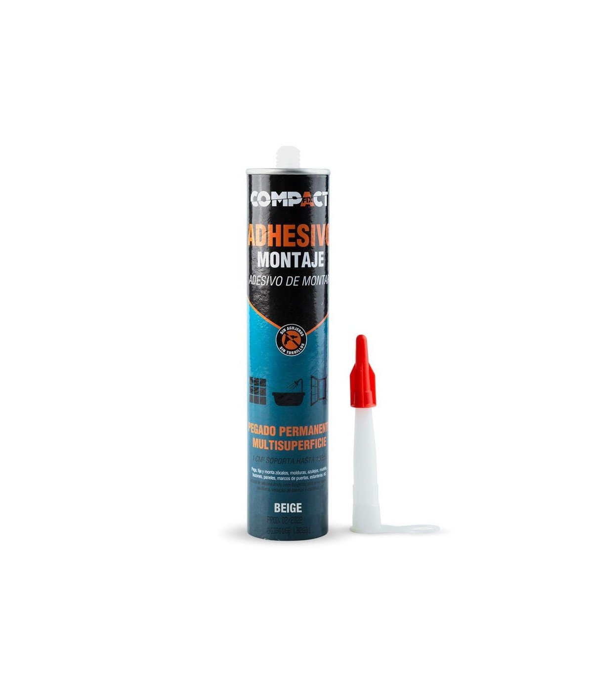 Adhesivo Montaje COMPACT Beige 300ml