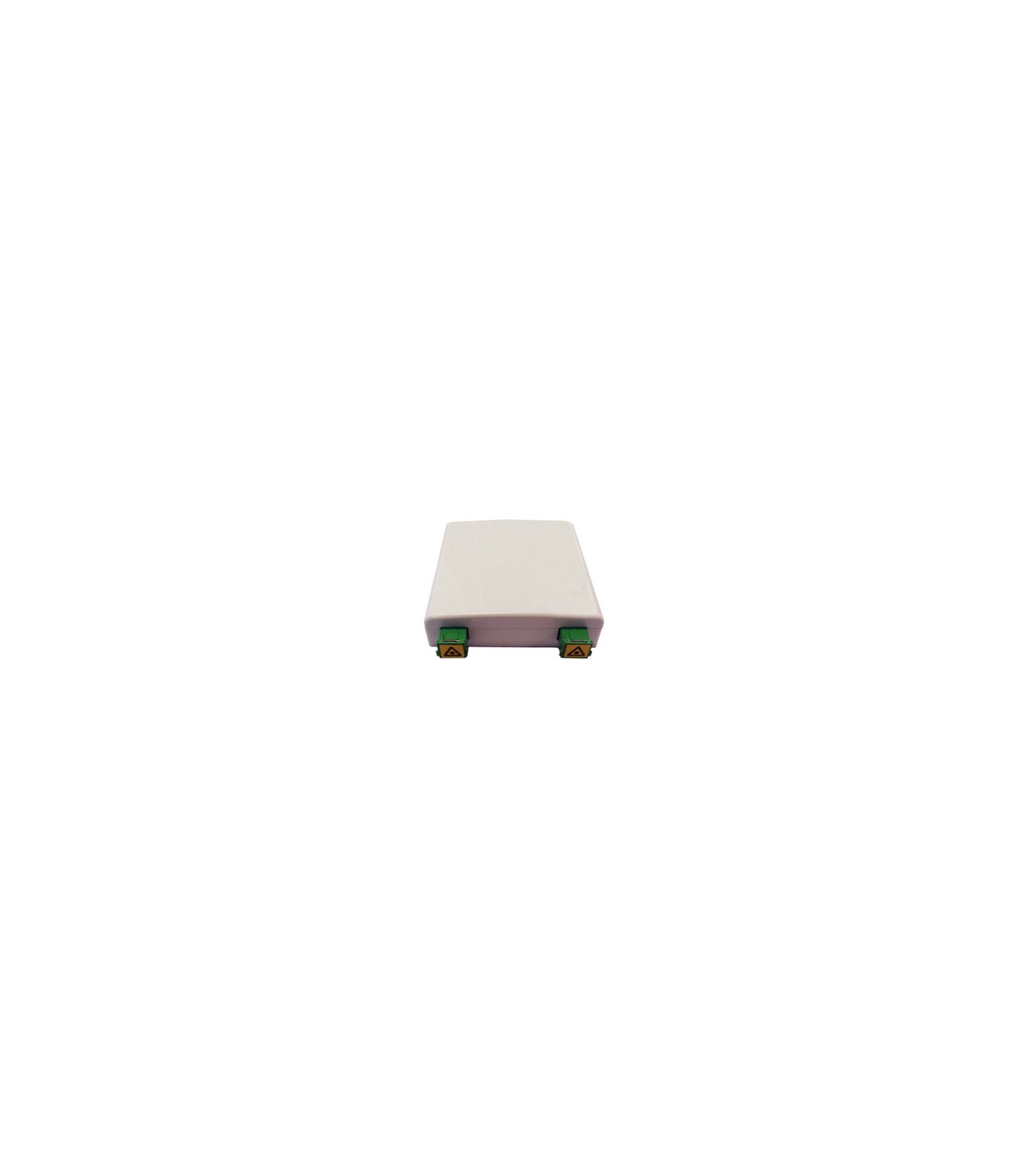Caja terminal interior vivienda para 2 Fibras con 2 adaptadores SC/APC PAU-2F