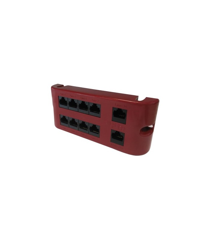 Multiplexor pasivo con filtro ADSL para ICT con latiguillo incorporado MUXICT