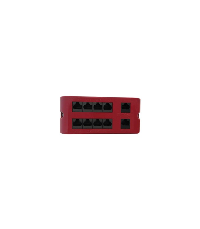 Multiplexor pasivo con filtro ADSL para ICT con latiguillo incorporado MUXICT