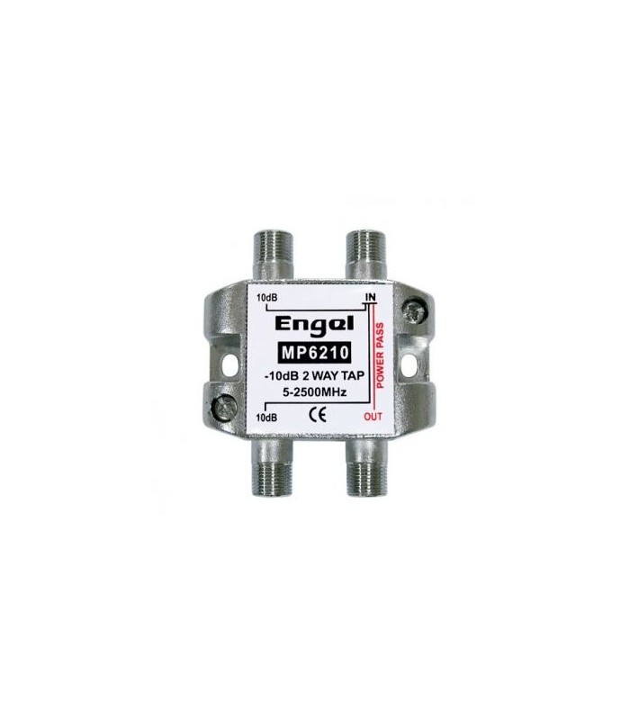 Derivador 2 Salidas Conector F 10 dB Engel