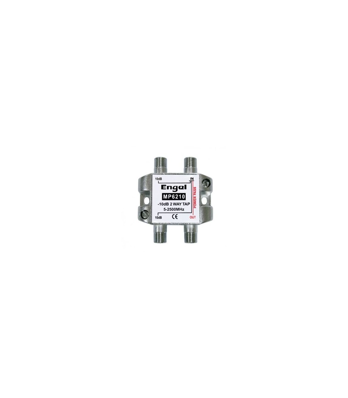 Derivador 2 Salidas Conector F 10 dB Engel