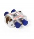 Repartidor de 3 Salidas TDT y SAT con Conector F 7.1dB Engel