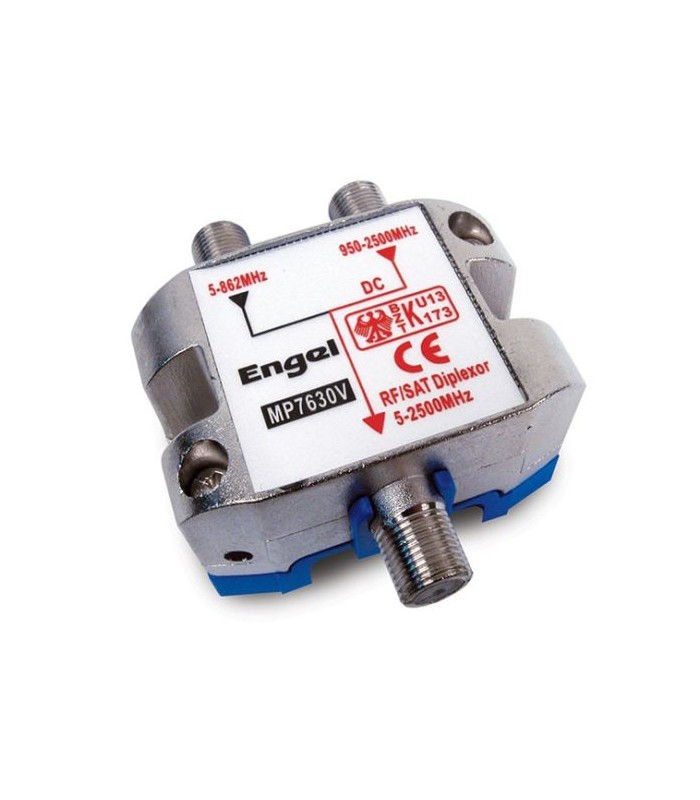 Mezclador Distribuidor 2 Entradas TDT-SAT/1 Salida Conector F Engel