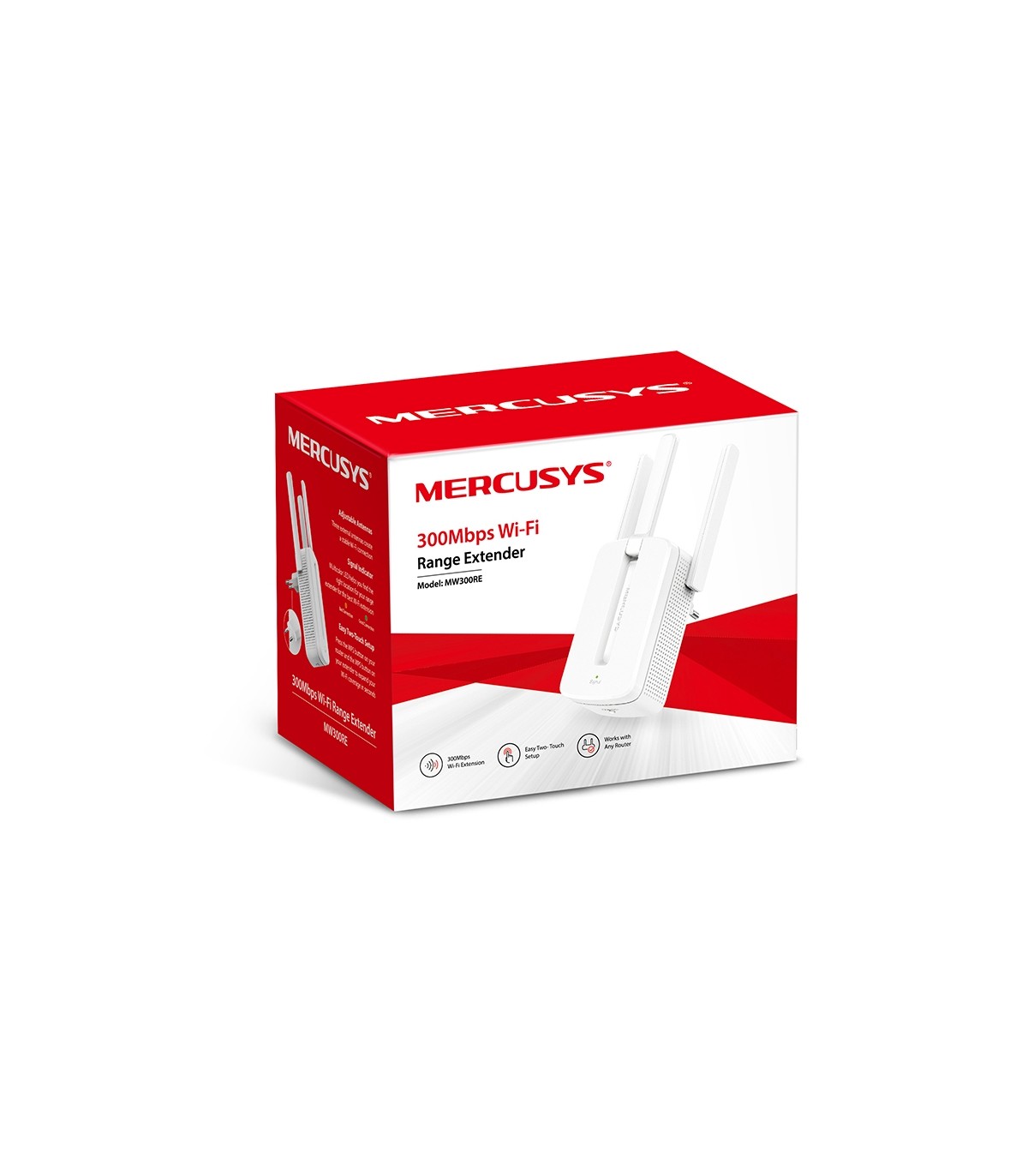 Repetidor WiFi 2.4GHz 300Mbps Mercusys