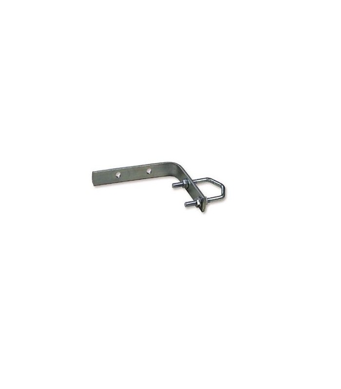 Soporte para mástil con forma de escuadra perfil 30x4mm