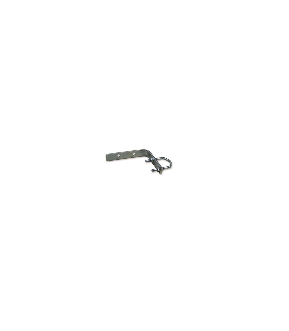 Soporte para mástil con forma de escuadra perfil 30x4mm