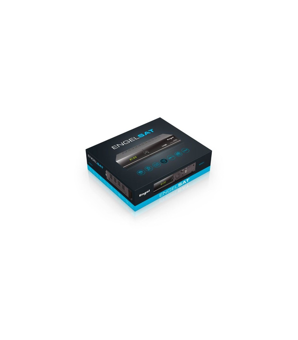 Receptor Satélite IPTV HD WiFi ENGEL RS8100Y