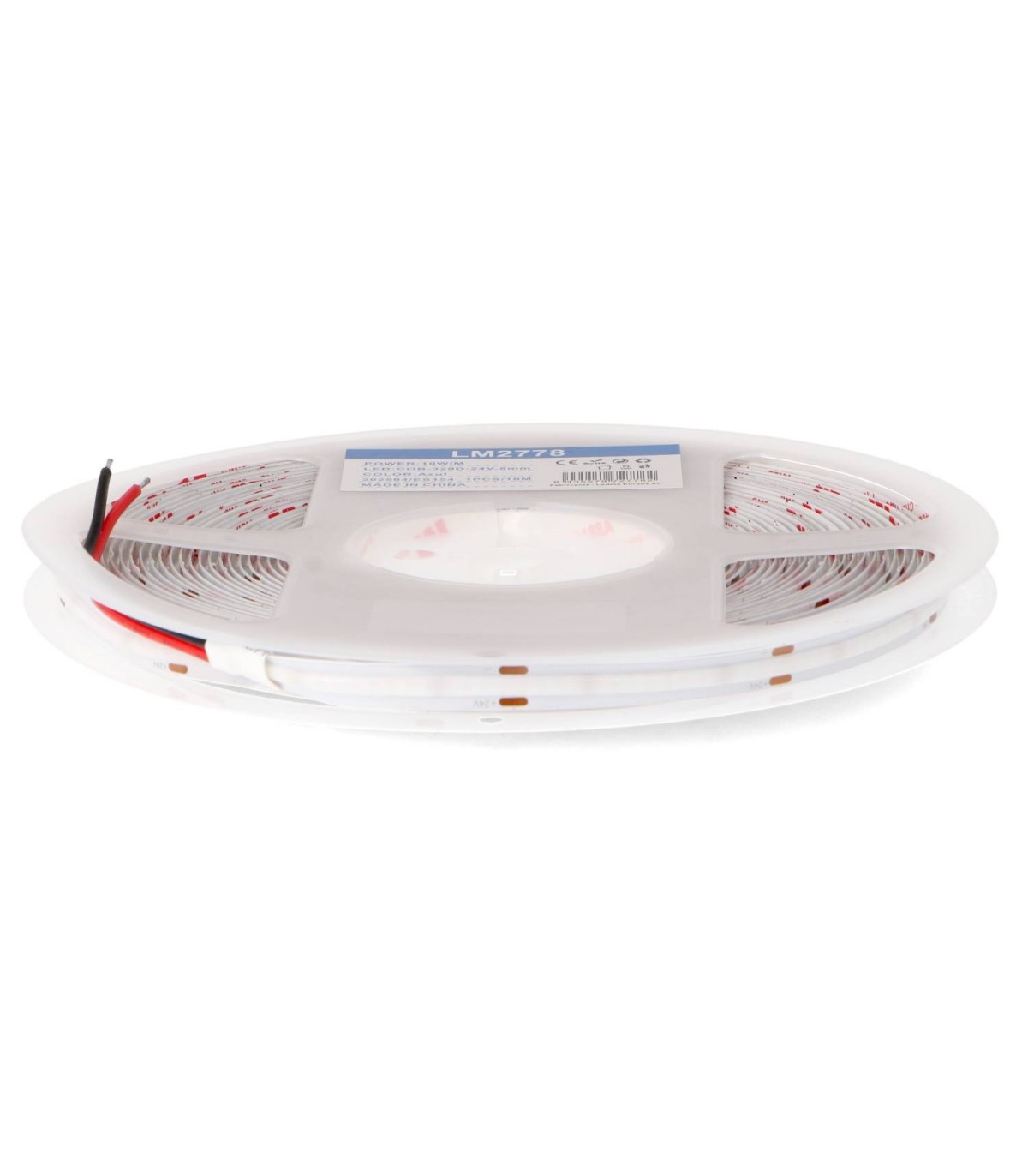 Tira Flexible COB BEGUR 10W 1000Lm/M 324Led/m IP20 DC24V -10 Metros-