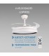 Ventilador WHITE BROOKS DC 43W 3800Lm 4 Aspas CCT