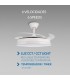 Ventilador WHITE DIAMOND DC 43W 3800Lm 4 Aspas CCT
