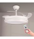 Ventilador WHITE ALAN DC 43W 3800Lm 4 Aspas CCT
