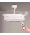 Ventilador WHITE ALAN DC 43W 3800Lm 4 Aspas CCT