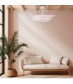 Ventilador WHITE ALAN DC 43W 3800Lm 4 Aspas CCT