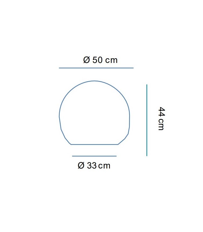 Esfera LED BULY 50 1xE27 IP65