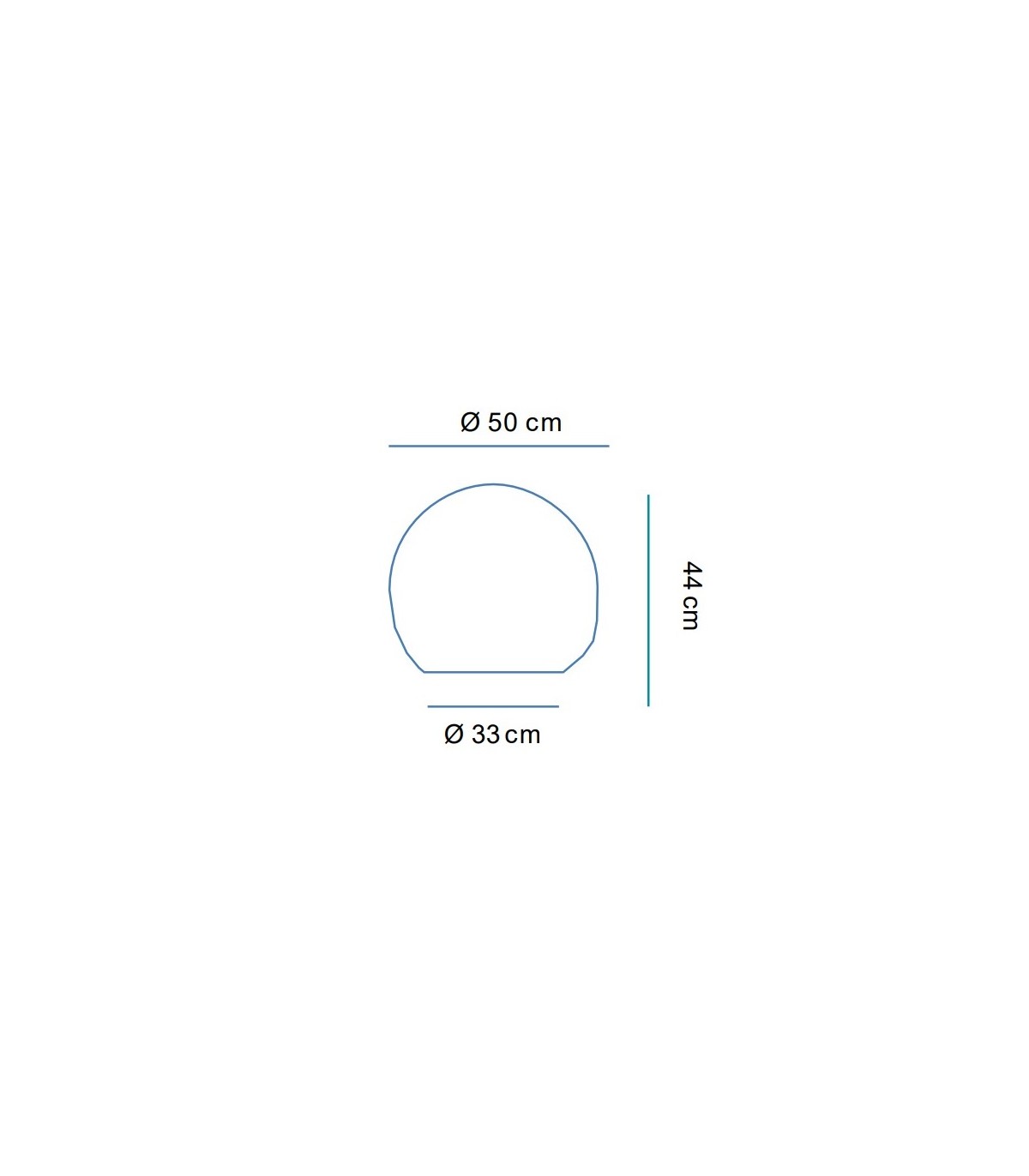 Esfera LED BULY 50 1xE27 IP65