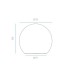 Esfera LED BULY 80 1xE27 IP65