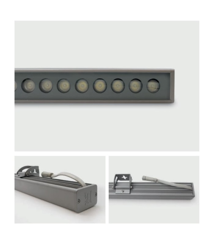 Bañador Led Pared 220V 36W 3600Lm 60º IP66