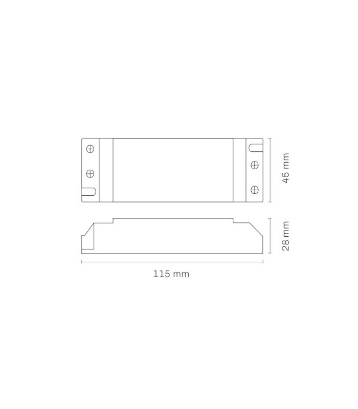 Driver Dimmable 18W OUT45-63VDC 280mA