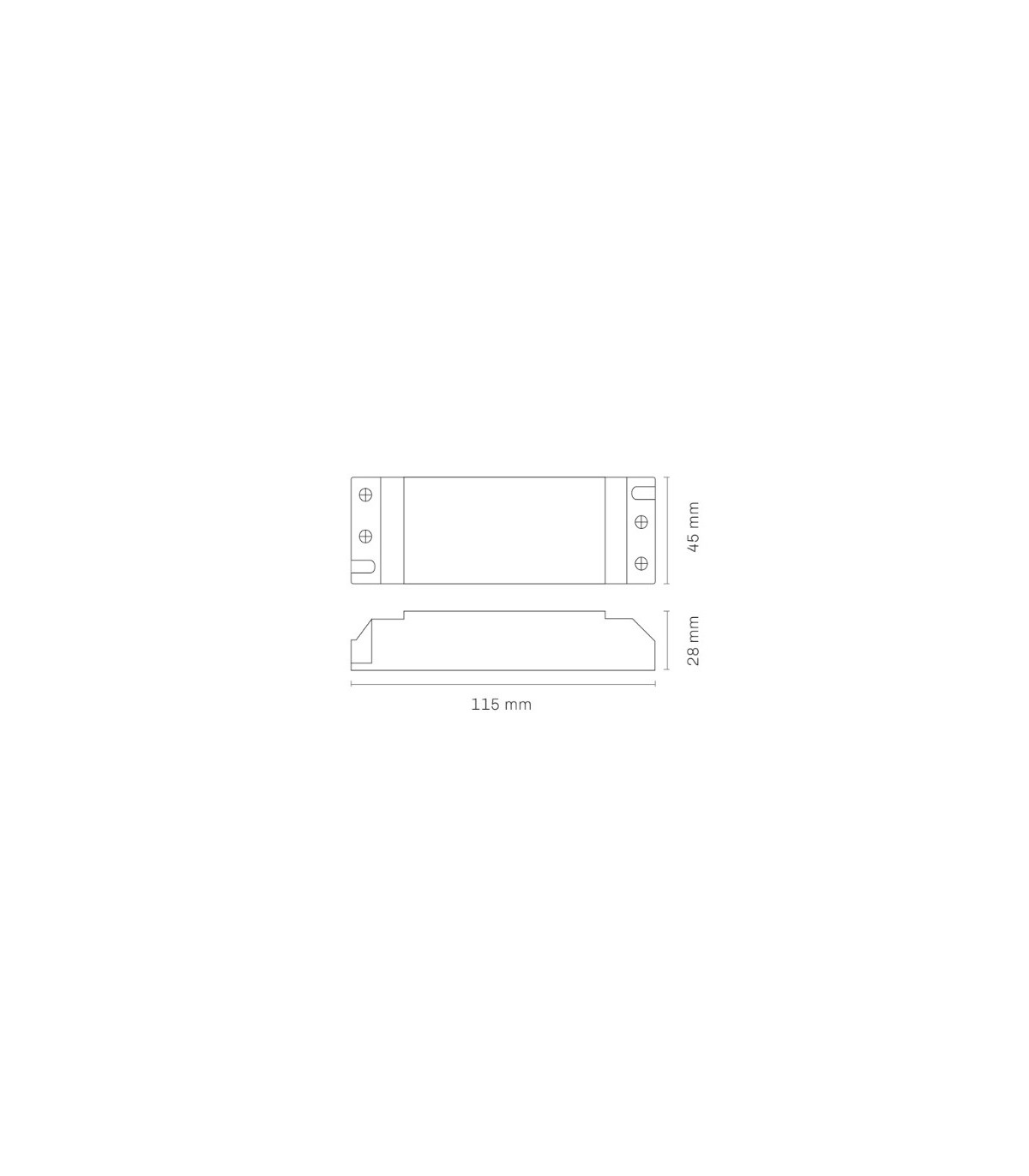 Driver Dimmable 18W OUT45-63VDC 280mA