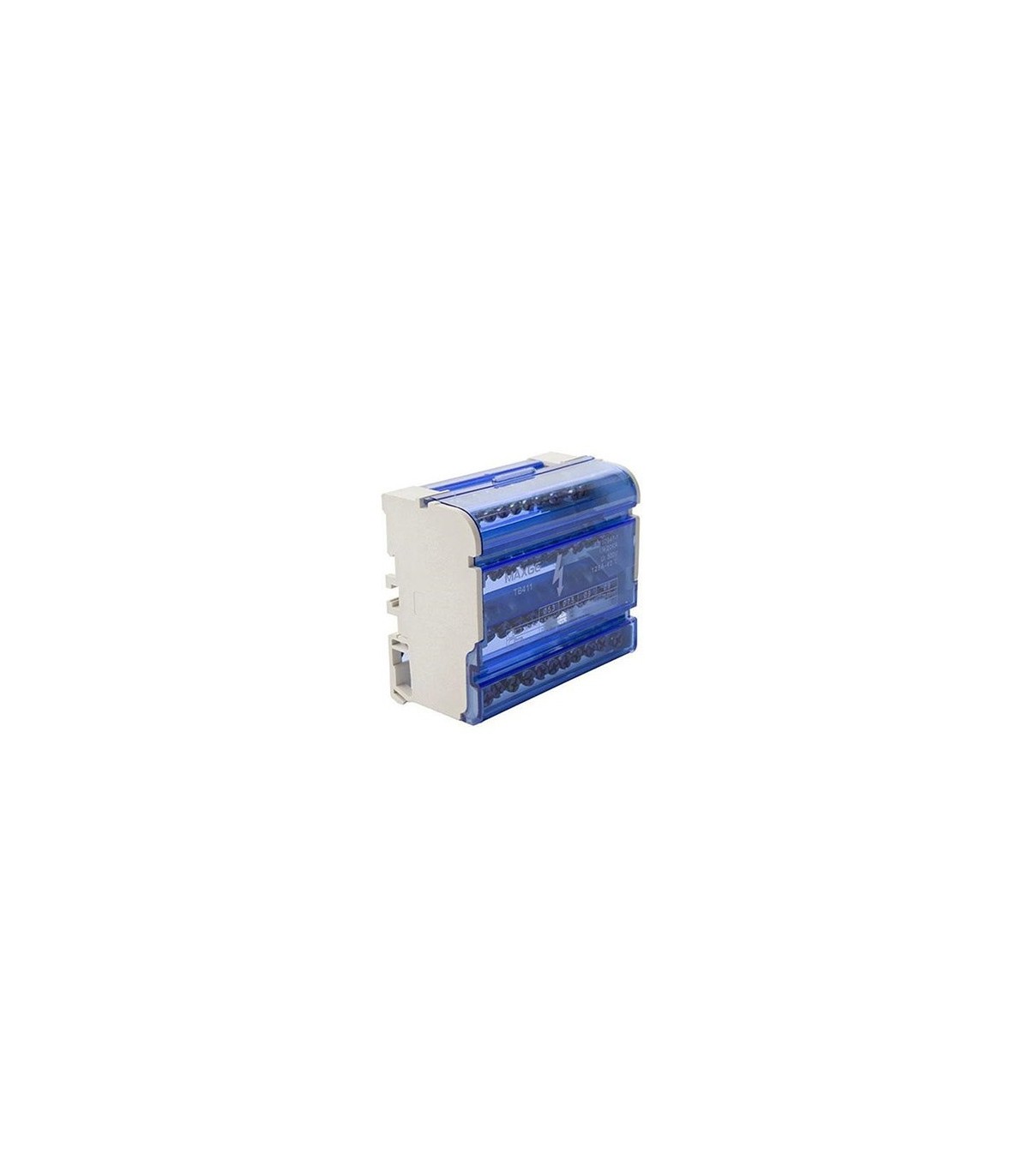 Repartidor de fases 4P 125A 11x5.3mm+2x7.5mm+2x9mm