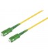 Conexión Fibra Óptica datos SC/APC-SC/APC monomodo simplex