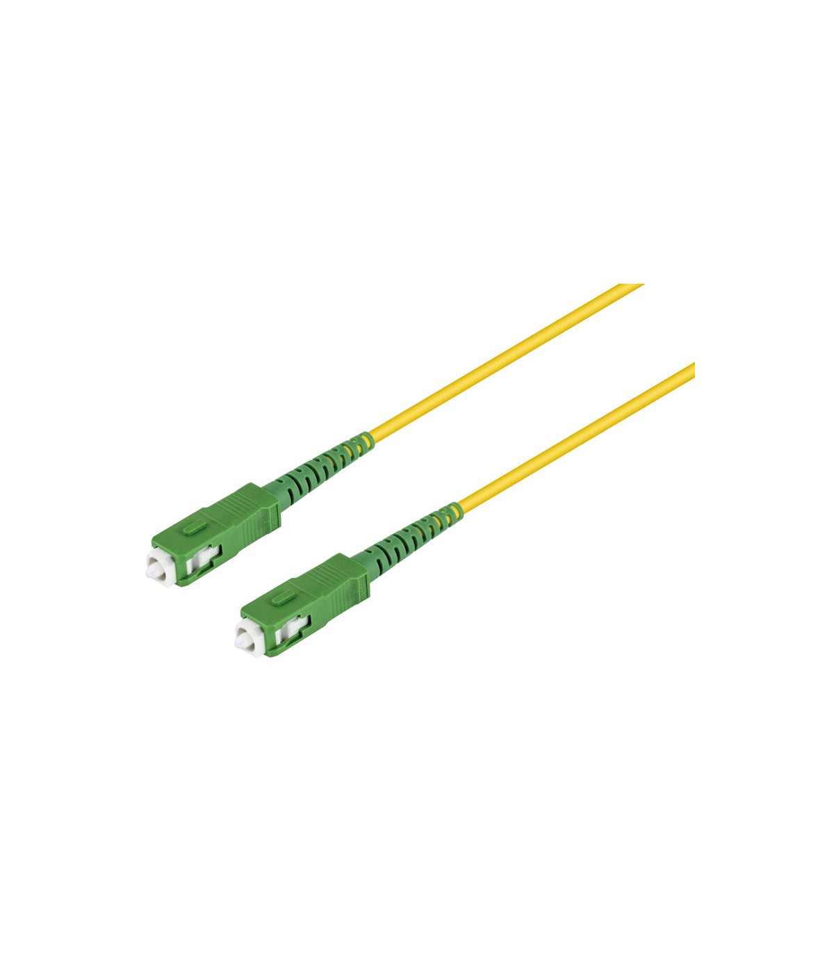 Conexión Fibra Óptica datos SC/APC-SC/APC monomodo simplex