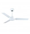 Ventilador De Techo Industrial Blanco AC Sin Luz 3 Aspas 122D