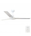 Ventilador De Techo Saltok Blanco AC Sin Luz 3 Aspas 142D