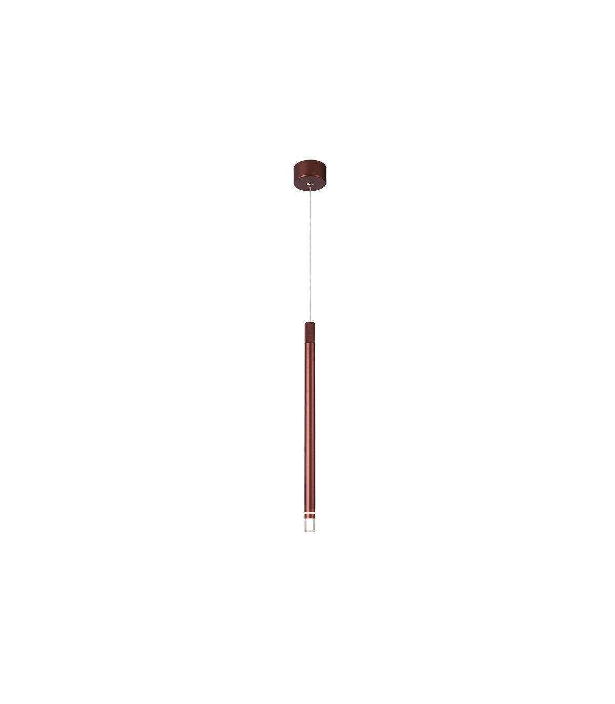 Colgante MOANA Oro Rosa 1L 7W 400Lm IP20 Regulable Altura