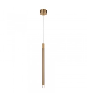 Colgante MOANA Laton 1L 7W 400Lm IP20 Regulable Altura