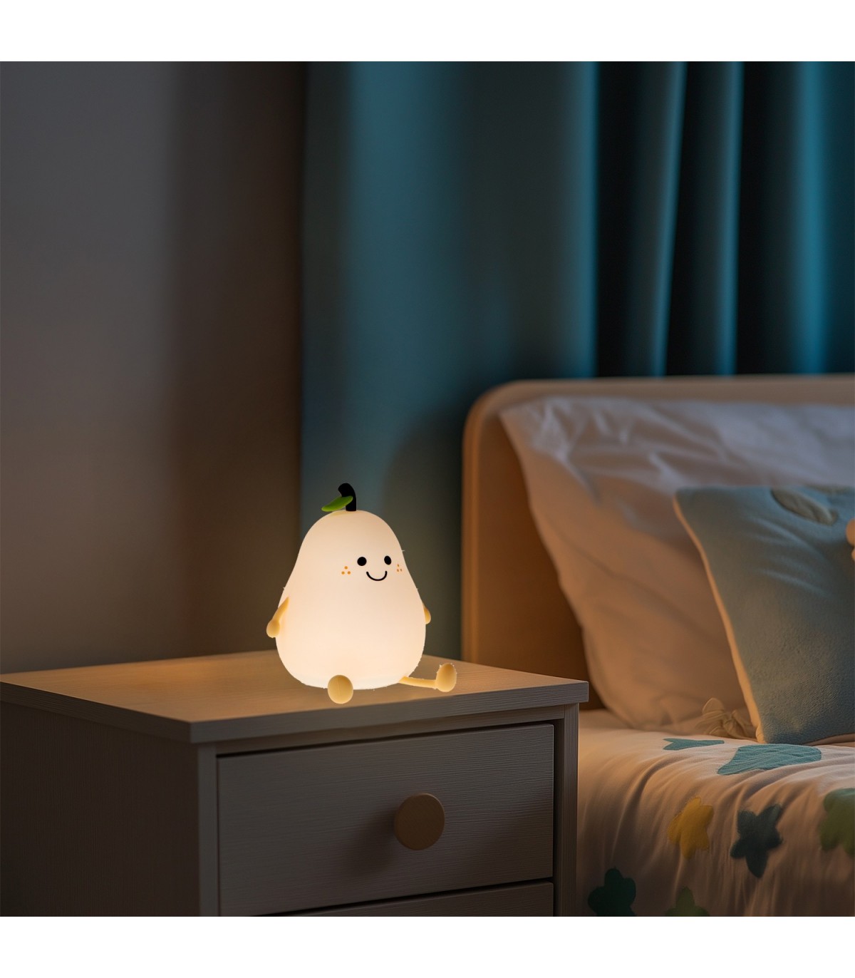 Luz De Noche Recargable PEAR 1W