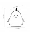 Luz De Noche Recargable PEAR 1W